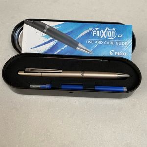 Pilot FriXion Erasable Gel Pen - Gold barrel